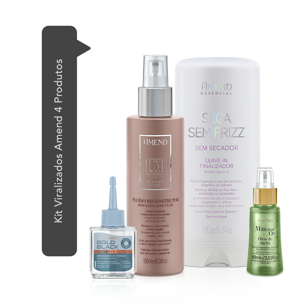 Kit Viralizados Amend 4 Produtos